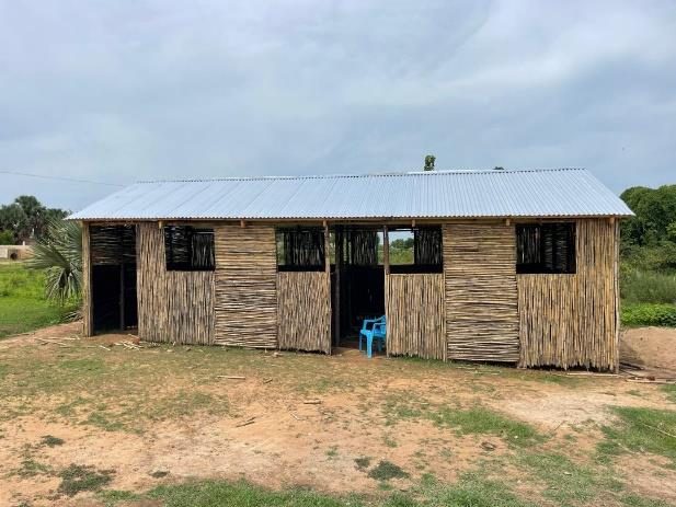 Kindergarten classroom building