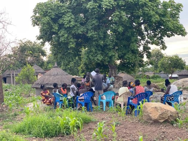 Outdoor discipleship gathering